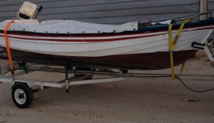 Barco com Reboque (Motor 7,5CV)